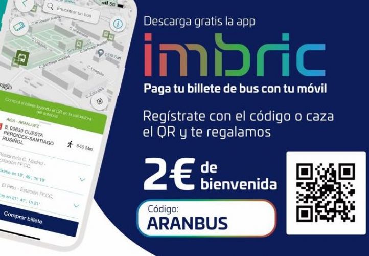 ARANJUEZ SE SUMA AL USO DE IMBRIC EN SU SERVICIO DE TRANSPORTE URBANO