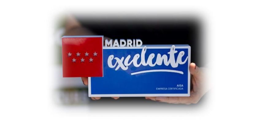 AISA OBTIENE EL SELLO MADRID EXCELENTE