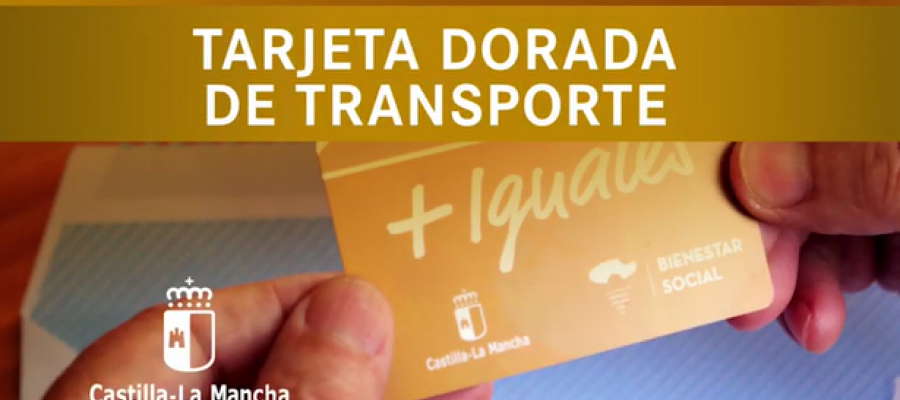 LLEGA LA TARJETA DORADA PARA MAYORES DE 65 AÑOS