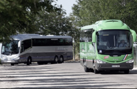 Flota de autobuses de Aisa