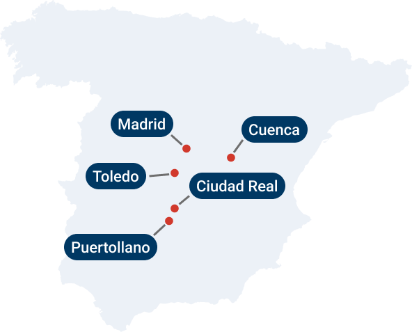 Mapa Destinos AISA Movil